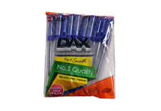 LEXI Dax Ball Pen <br /> Ink - Blue | Pack of 10 Pen